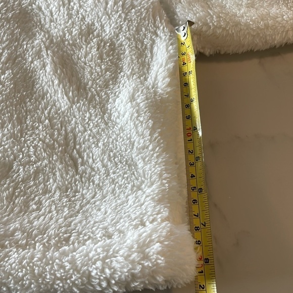 H&M teddy bear pullover jacket / cream / NWT / M - Picture 6 of 7